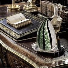 Statua scultura vetro soffiato a mano vintage studio arte da collezione animale confetti anni 90