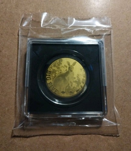 Moneta oro canguro - "canguro", 1/200