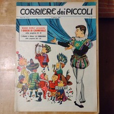 CORRIERE dei PICCOLI - N. 6 -9.02.1964 rivista a fumetti Hugo Pratt mostrata