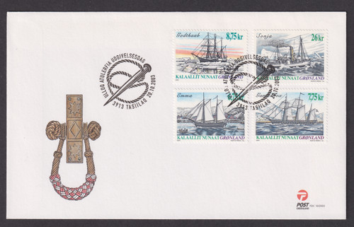 Groenlandia 2003 cachet fdc - 2003,