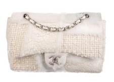 Borsa Chanel tweed patchwork
