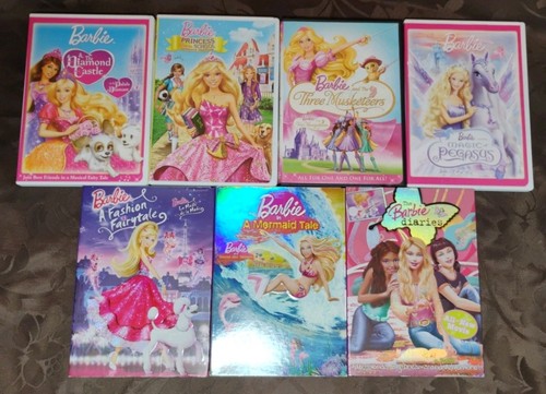 Lot barbie dvd magic of - lot, 7