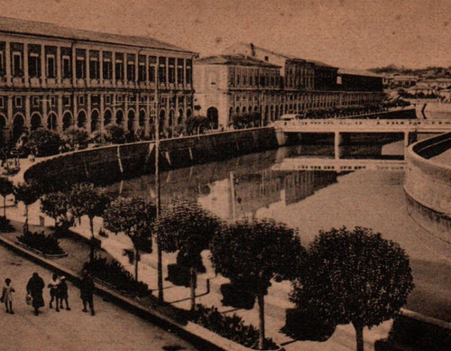 Antico rppc senigallia italia - rppc,