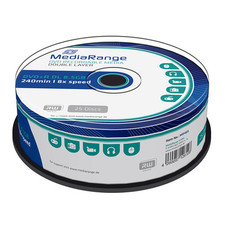 MediaRange 25 DVD+R Dual Layer DL 8.5GB 8X Cake box MR469