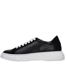 95S3917VIT CALFSKIN Sneakers VALENTINO By MARIO VALENTINO Uomo Nero Amu02_vale