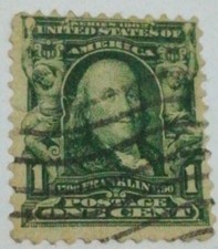 Francobollo Benjamin Franklin