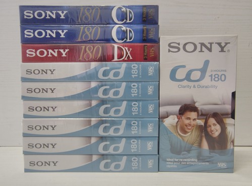 Videocassette vhs vergini - videocassette,