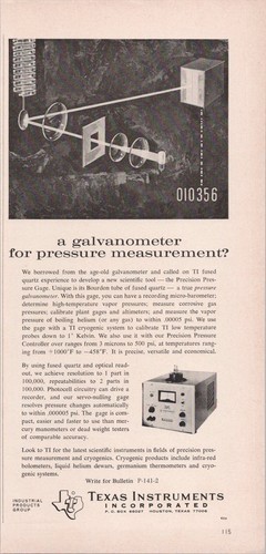 Texas instruments galvanometro - texas,