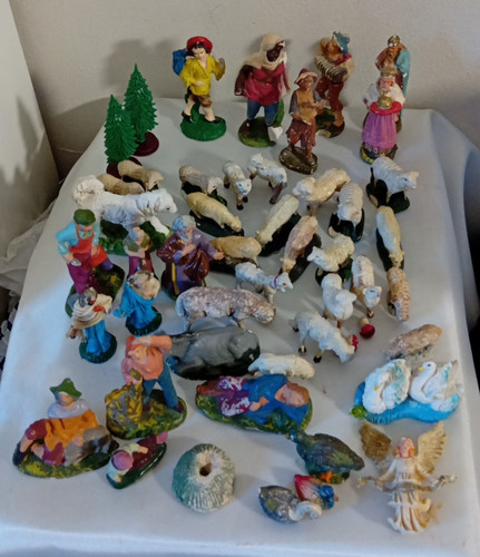 Presepe lotto antiche - lotto,