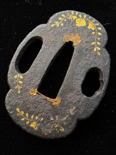 Antico ferro giapponese - , tsuba