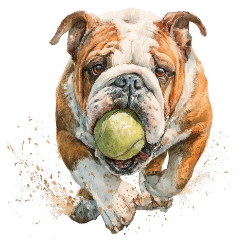 Adesivi bulldog auto - 4,
