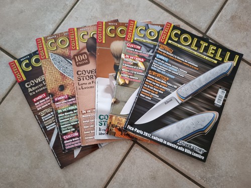 Lotto riviste coltelli anno - riviste,