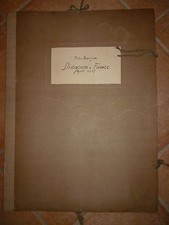 ANNIGONI DISTRUZIONI A FIRENZE 1945 Cartella con disegni 300 esemplari firmati