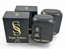 Sergio Soldano per Uomo (Nero) Sapone Savon 2 x 150g