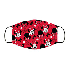 Minnie copri bocca  per bambini  in doppio tessuto +tnt moda/accessori