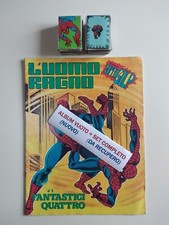 Album Figurine UOMO RAGNO e i F.Q.  SOLARIS  1978 VUOTO+Set COMPLETO  RARITA' !