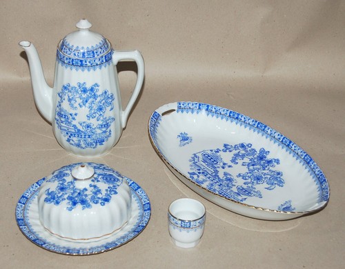 Cina blu caffettiera - cina,