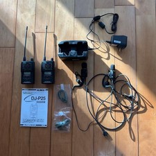 Alinco Dj-p25 Ricetrasmettitore (Set di 2) Radio Bidirezionale Walkie Talkie Portatile