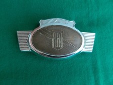 SCRITTA,TARGHETTA,EMBLEMA,FREGIO,ORNAMENTO COFANO PER AUTO D'EPOCA