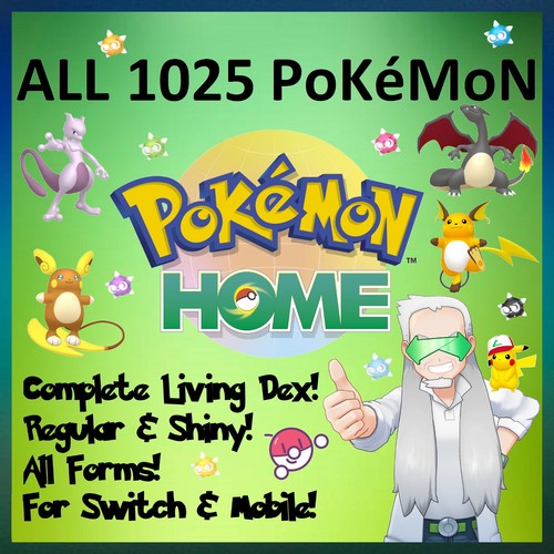 Pokemon home tutti 1025 living - home,