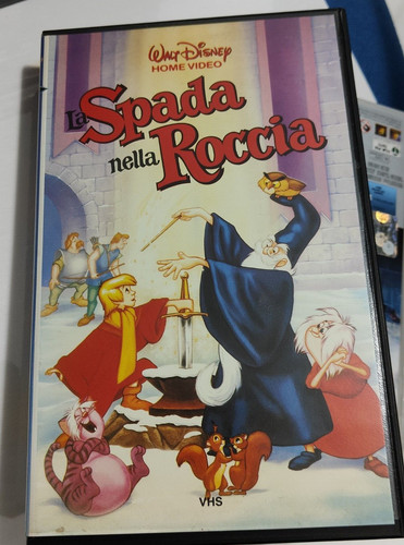 Vhs disney spada nella - spada,