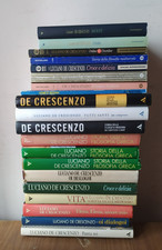 LOTTO DI 20 LIBRI DI LUCIANO DE CRESCENZO STORIA DELLA FILOSOFIA ELENA PANTA REI