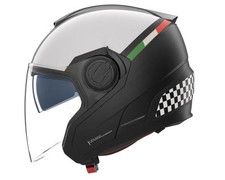 CASCO JET NOLAN N40-5 06 BELLAVISTA 341 Nero/Bianco/Scacchi
