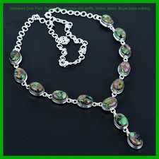 Collana catena boho pietra