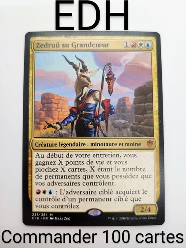 Mtg commander deck zedruu - mtg,