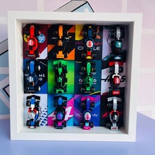 Cornice Vetrina Display Case adatta per Lego Monoposto F1 da Collezione 71049