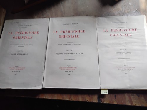 Preistoire orientale tome - la,