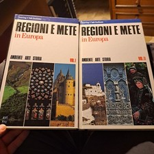 REGIONI E METE IN EUROPA - AMBIENTE ARTE STORIA - 2 VOLUMI - TOURING CLUB ITALIA