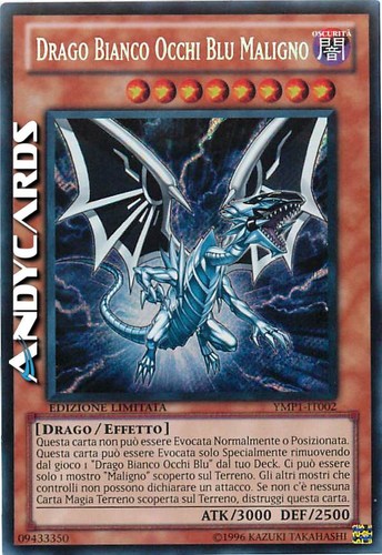 Drago bianco occhi - bianco, blu