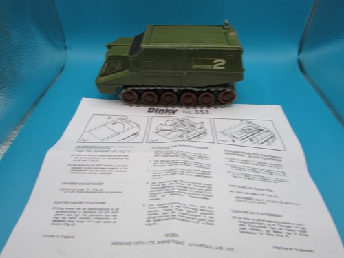 Vintage dinky toys shado - dinky, 2