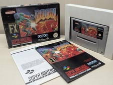 Doom Super Nintendo Snes Cib