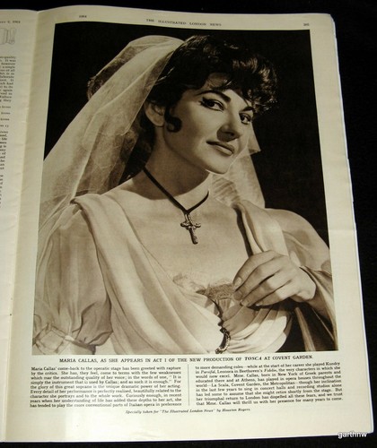 Maria callas 1964 tosca - maria,