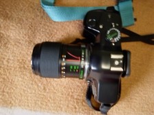 Macchina Fotografica Vintage Yashica 109 Multiprogram con obiettivo e borsa