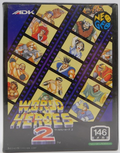 World heroes neo geo - 2, |