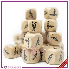 Dado in legno con Posizioni