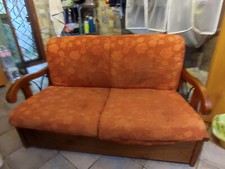 divano letto matrimoniale rustico 2 posti usato