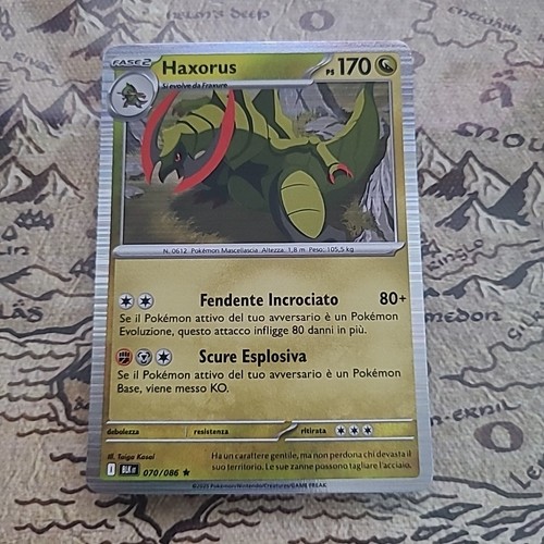 Haxorus 070 086 luce nera - 070/086,