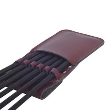 Tasca porta-arco in pelle per