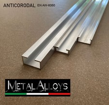 Profili C Alluminio da 25 30 mm DIVERSE LUNGHEZZE E SP.ANTICORODAL