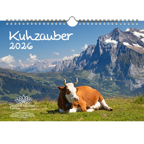Calendario magia mucca - , a4