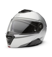 Casco pieghevole Harley-Davidson H-D Capstone Sun Shield III H35 taglia XL - grigio argento