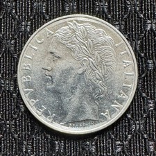 Moneta Italia 100 Lire tipo grande 1972 KM# 96,1