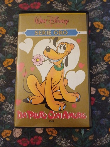 Pluto con amore vhs walt - da,