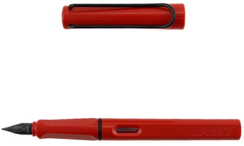Lamy safari fountain pen red - lamy,