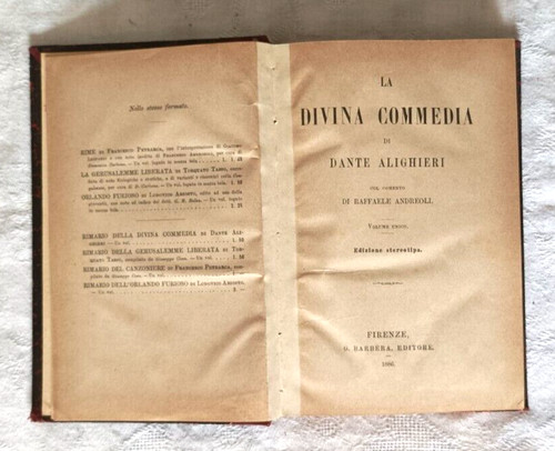 Divina commedia dante - la,