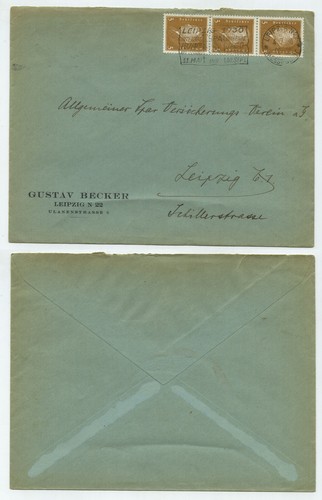 88196 ricevuta gustav becker - ricevuta,